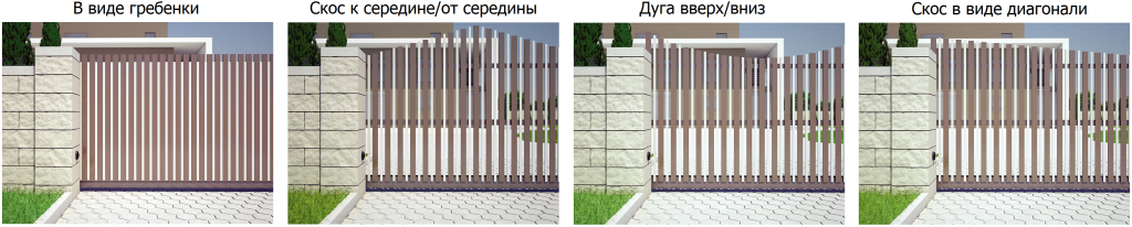 Варианты верхнего исполнения ворот (при накладном монтаже).png